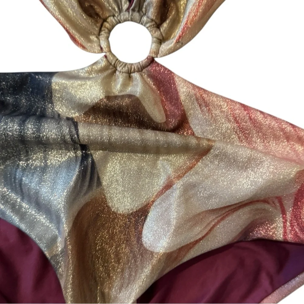 Boamar Egeo Medium Metallic One‎ Piece Swim Suit